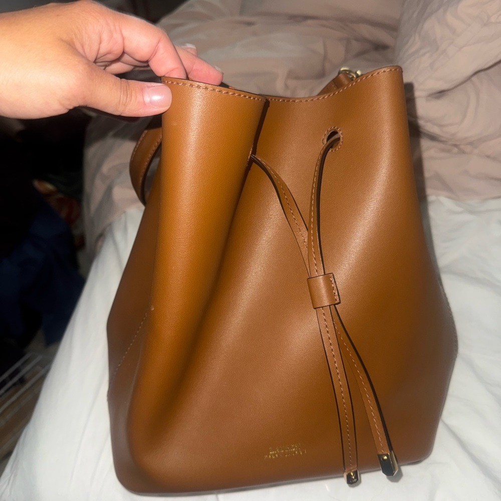 COPY - Polo by Ralph Lauren Brown Leather Shoulder Bag